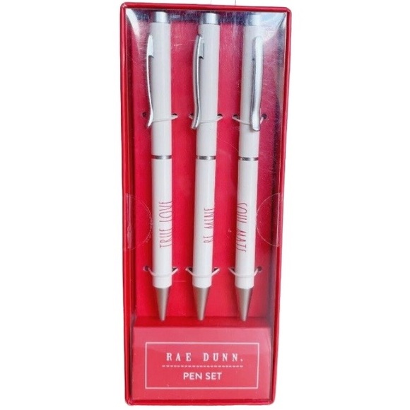 NEW Rae Dunn love/soul mate pen set - Picture 2 of 5